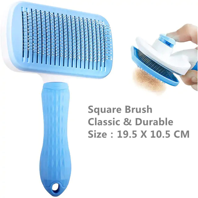 Easy-Cleaning Pet Brush
