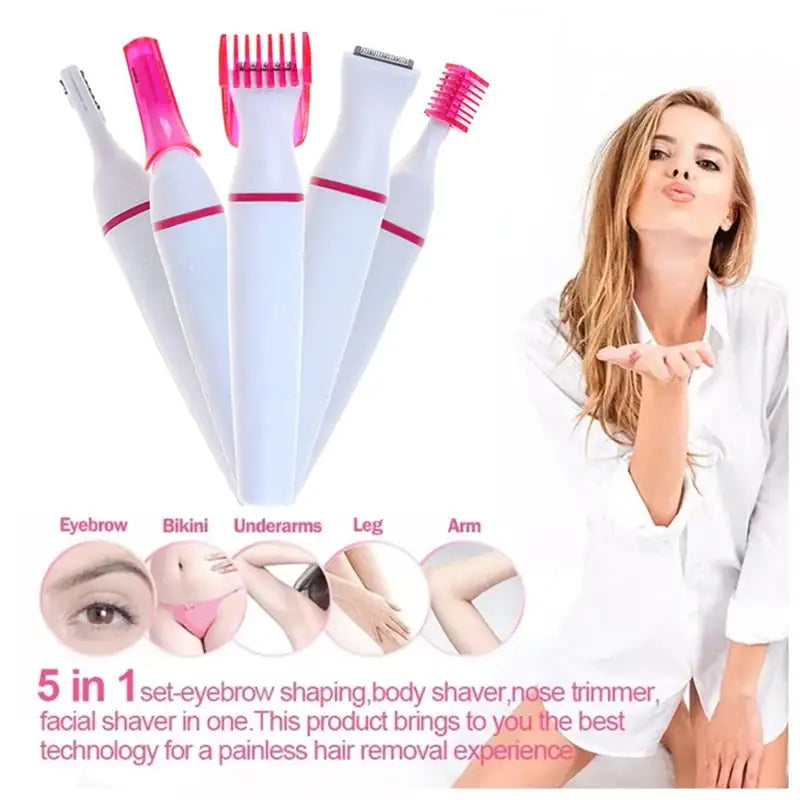 5-in-1 Multi-Function Hair Remover