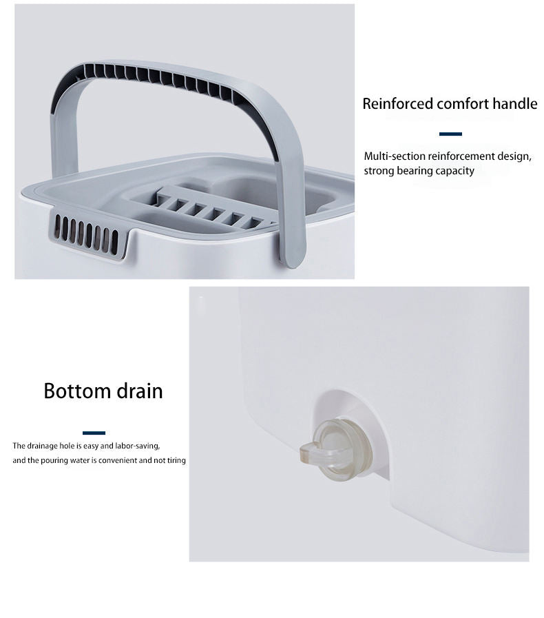 Easy Cleaning Flat Mop Bucket Set