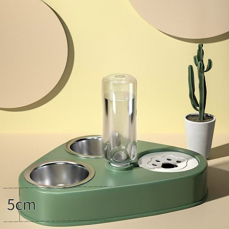 3-in-1 Pet Food-Water Bowl