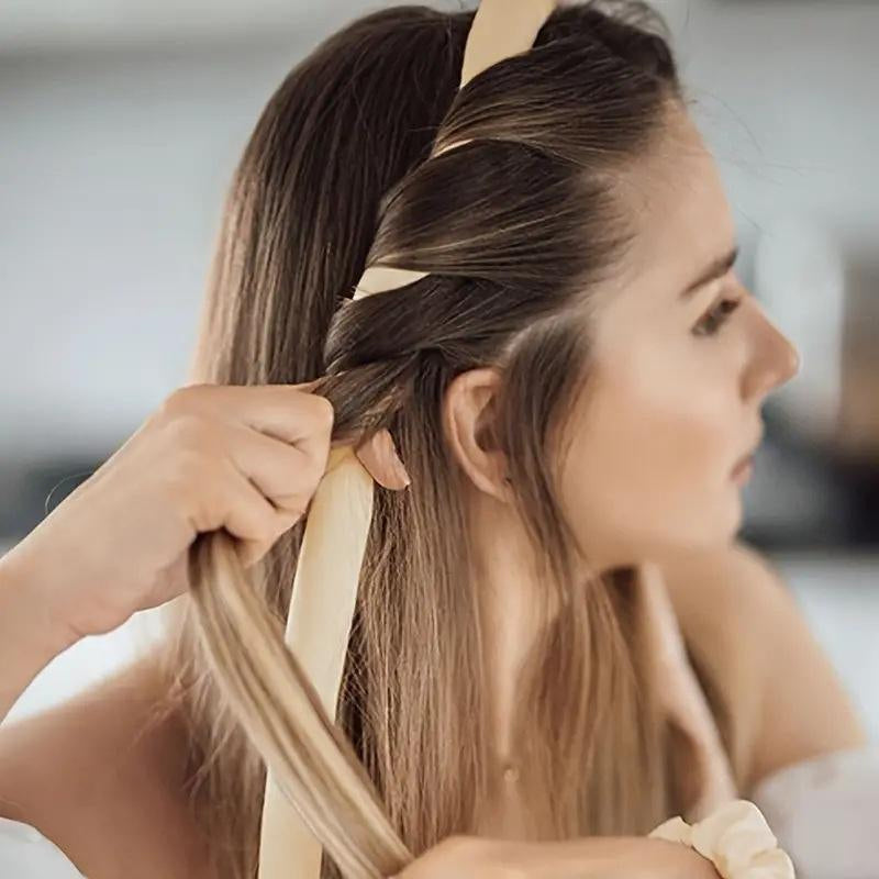 No-Heat Hair Curling Rod Headband