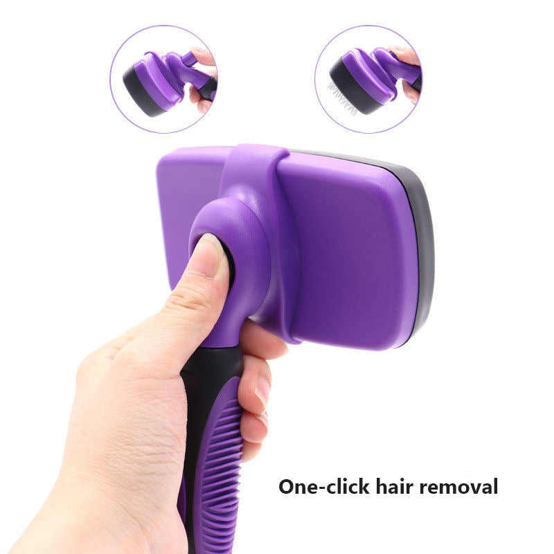 Self-Cleaning Pet Hair Brush