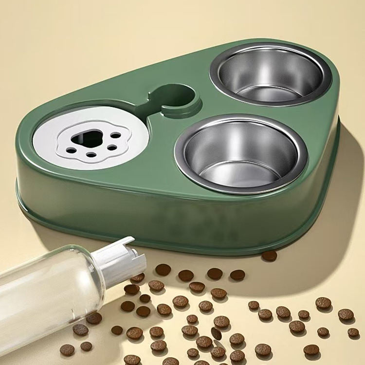 3-in-1 Pet Food-Water Bowl