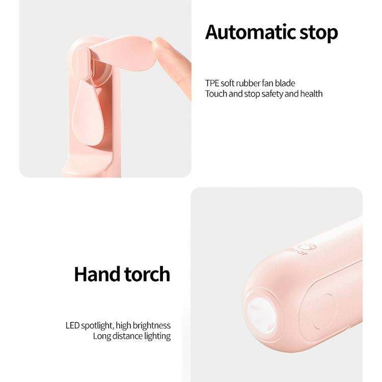 Mini-Portable Charger Fan