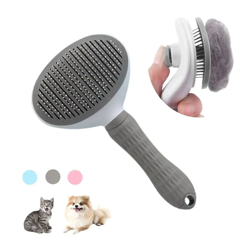 Easy-Cleaning Pet Brush