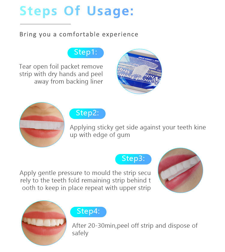 Easy Teeth Whitening Strips