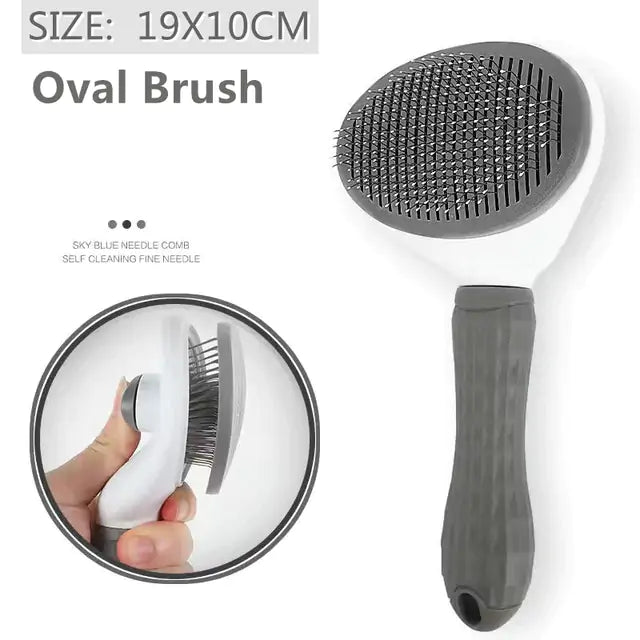 Easy-Cleaning Pet Brush