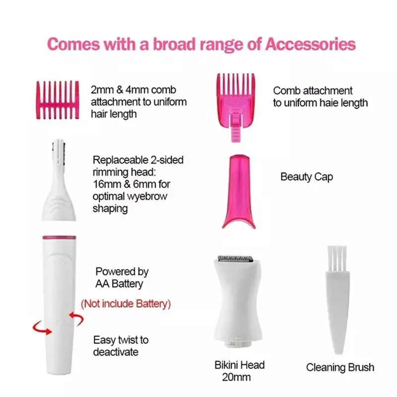 5-in-1 Multi-Function Hair Remover