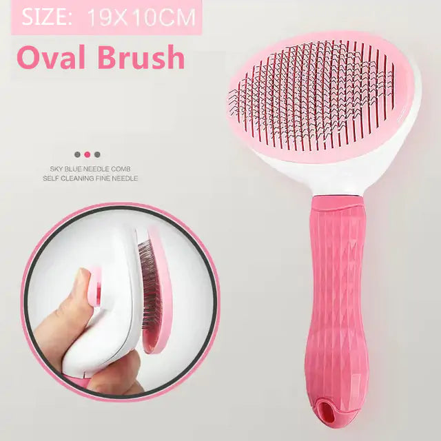 Easy-Cleaning Pet Brush