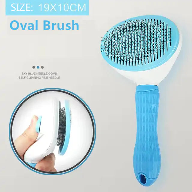Easy-Cleaning Pet Brush