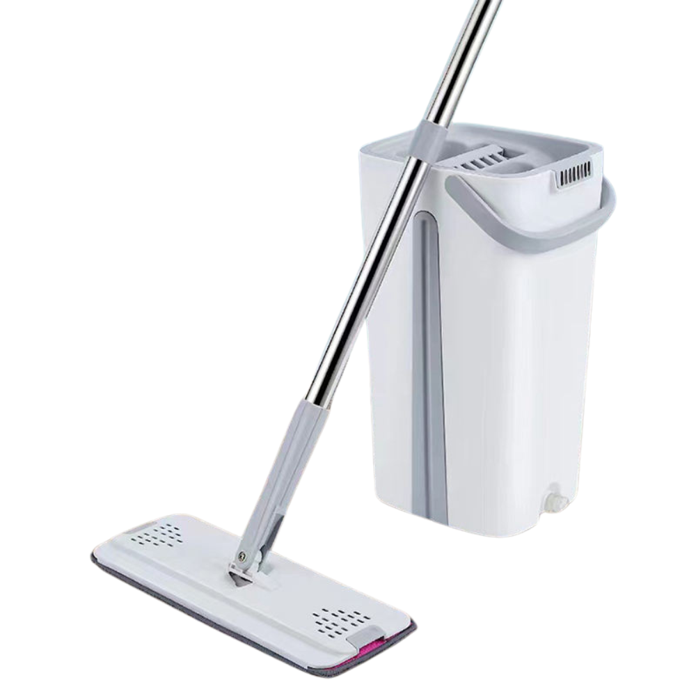 Easy Cleaning Flat Mop Bucket Set