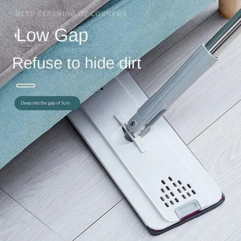 Easy Cleaning Flat Mop Bucket Set