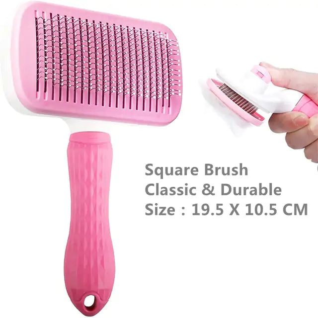 Easy-Cleaning Pet Brush