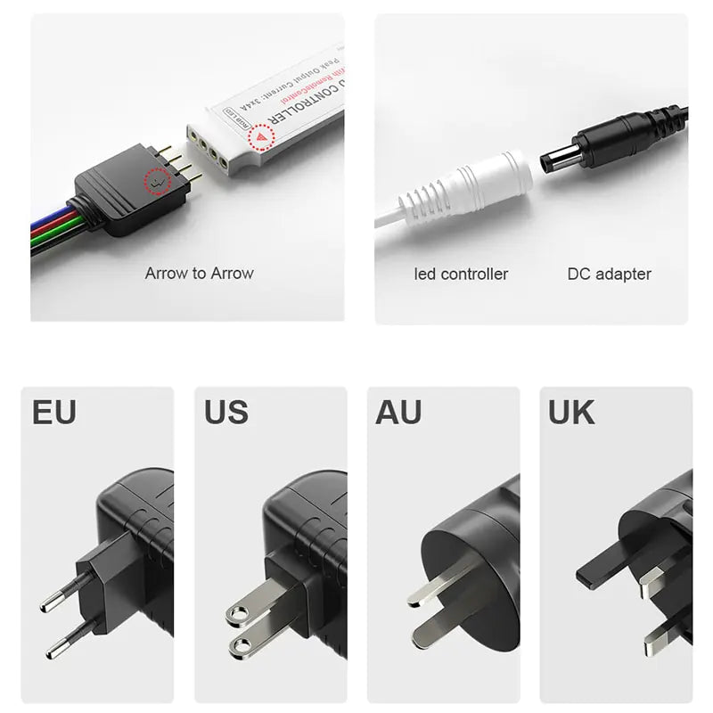 LED Wi-Fi Voice Control Smart Room Lights