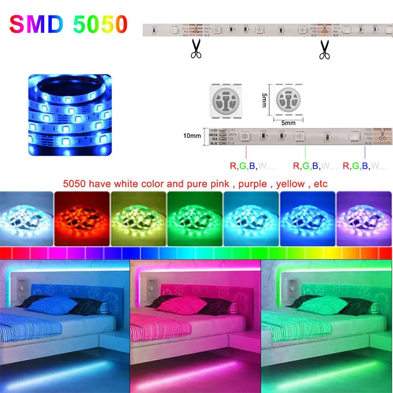 LED Wi-Fi Voice Control Smart Room Lights