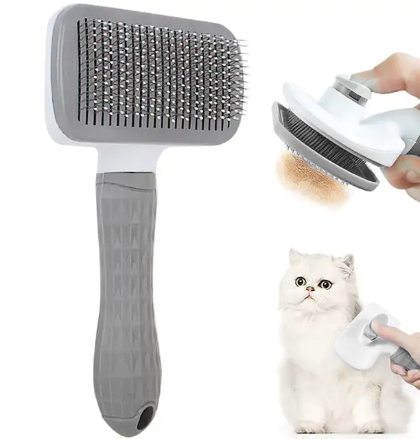 Easy-Cleaning Pet Brush