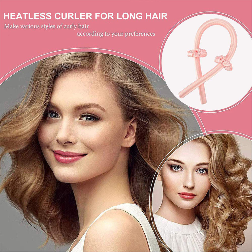 No-Heat Hair Curling Rod Headband