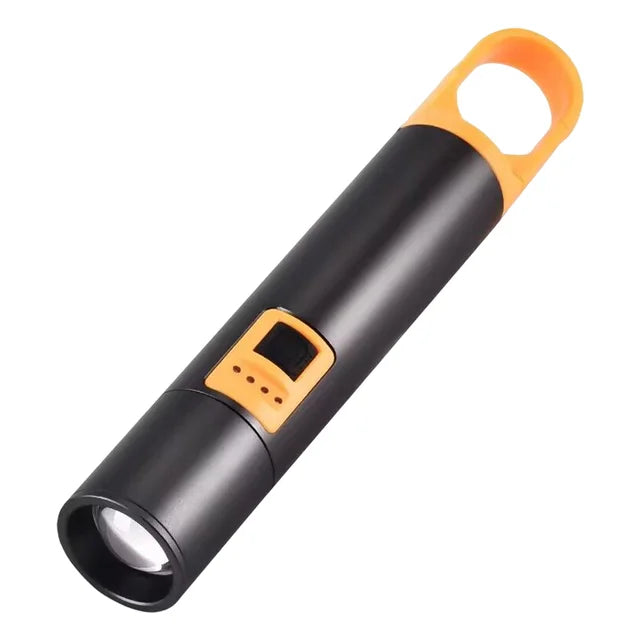 Multi-Functional LED Flashlight with Portable Charger