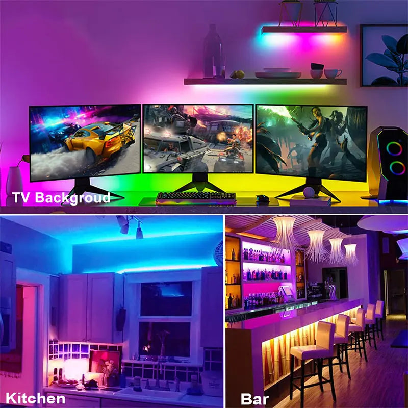 LED Wi-Fi Voice Control Smart Room Lights