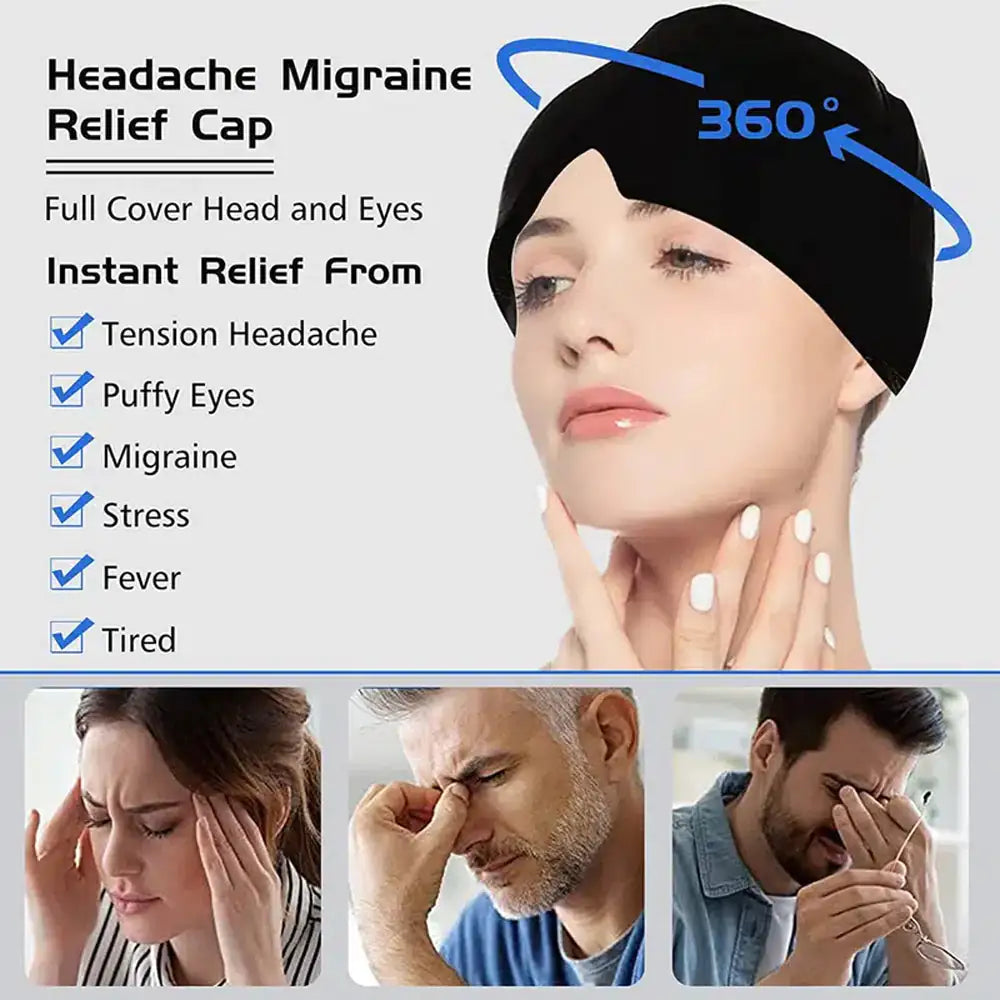 Migraine Headache Relief Cap