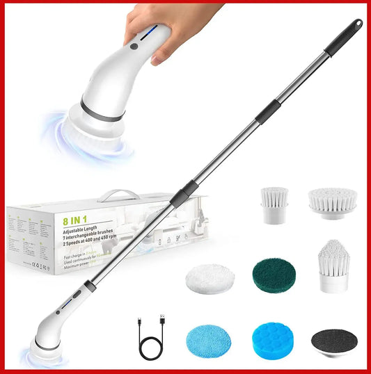 8-in-1 Electric Cleaning Brush