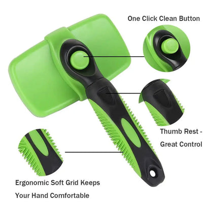 Self-Cleaning Pet Hair Brush