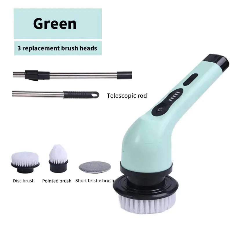 Multi-Functional Wireless Cleaning Brush