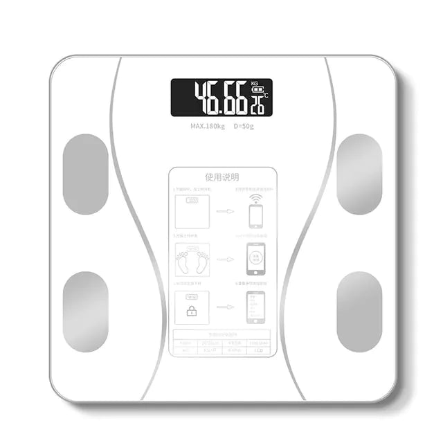 Smart Scale for Body Weight with Digital Bluetooth