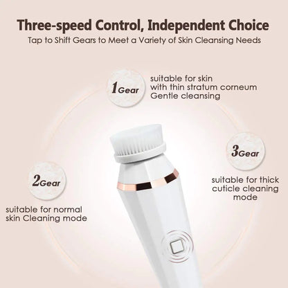 4-in-1 Facial Cleansing Brush