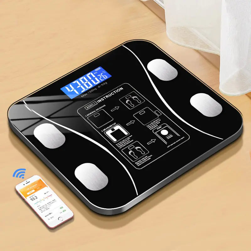 Smart Scale for Body Weight with Digital Bluetooth