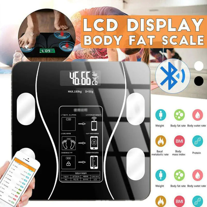 Smart Scale for Body Weight with Digital Bluetooth