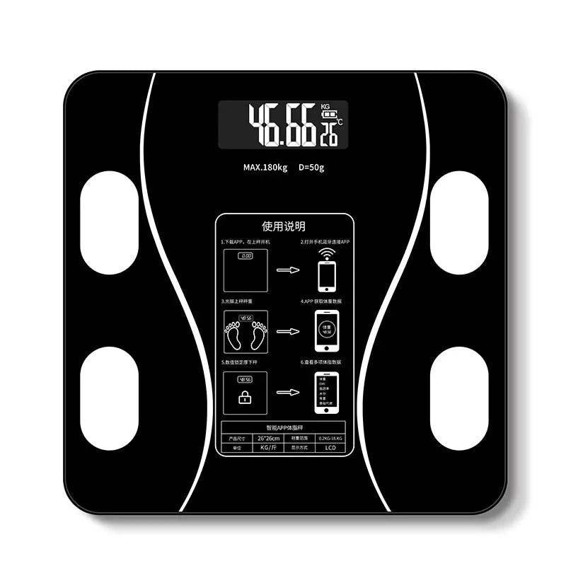 Smart Scale for Body Weight with Digital Bluetooth