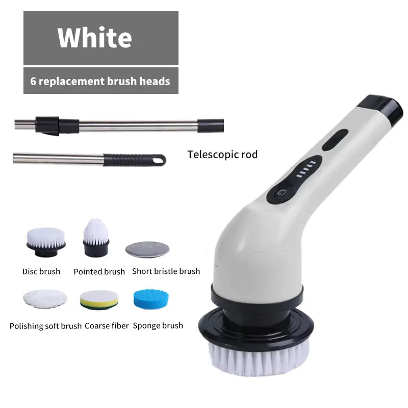 Multi-Functional Wireless Cleaning Brush