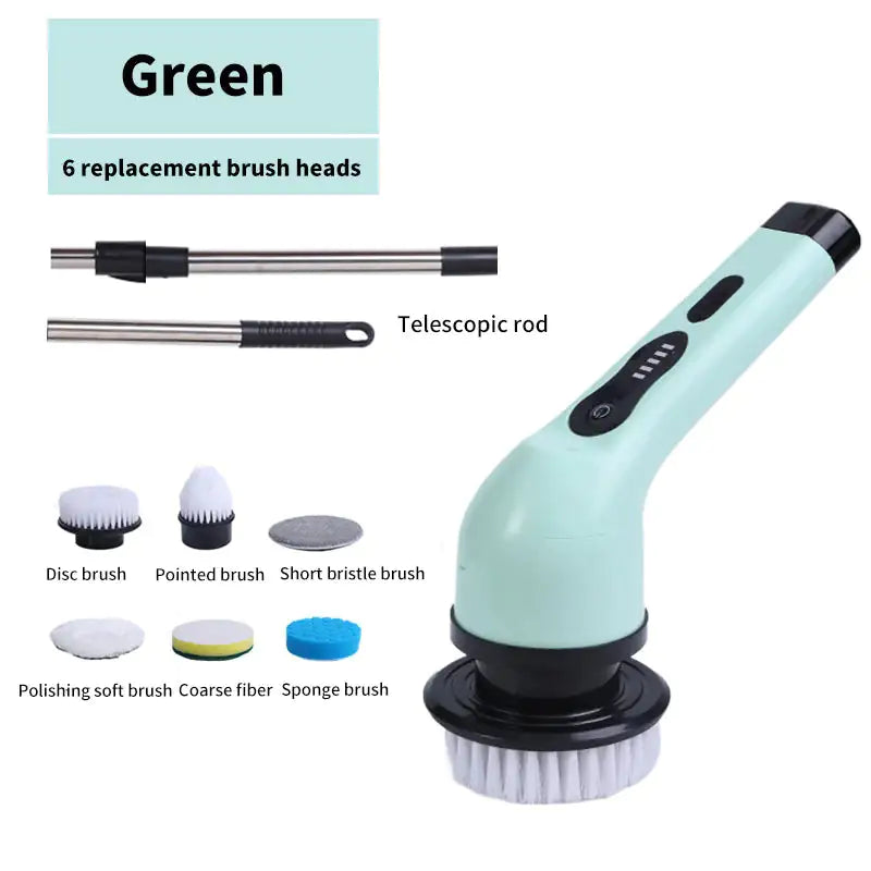 Multi-Functional Wireless Cleaning Brush