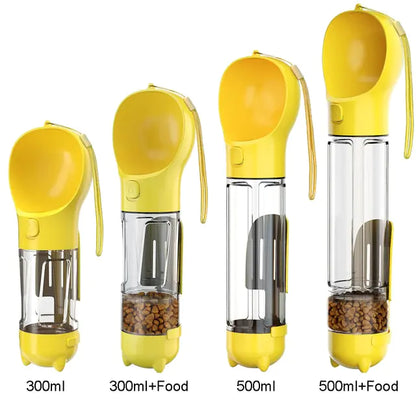 Multi-Functional Food-Water Pet Bottle