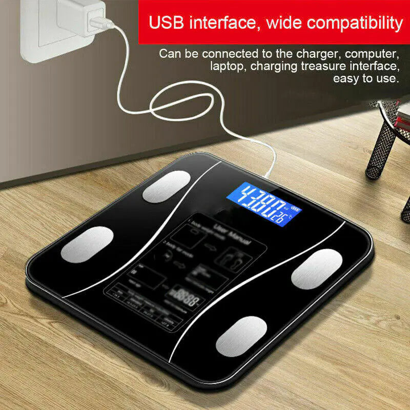 Smart Scale for Body Weight with Digital Bluetooth