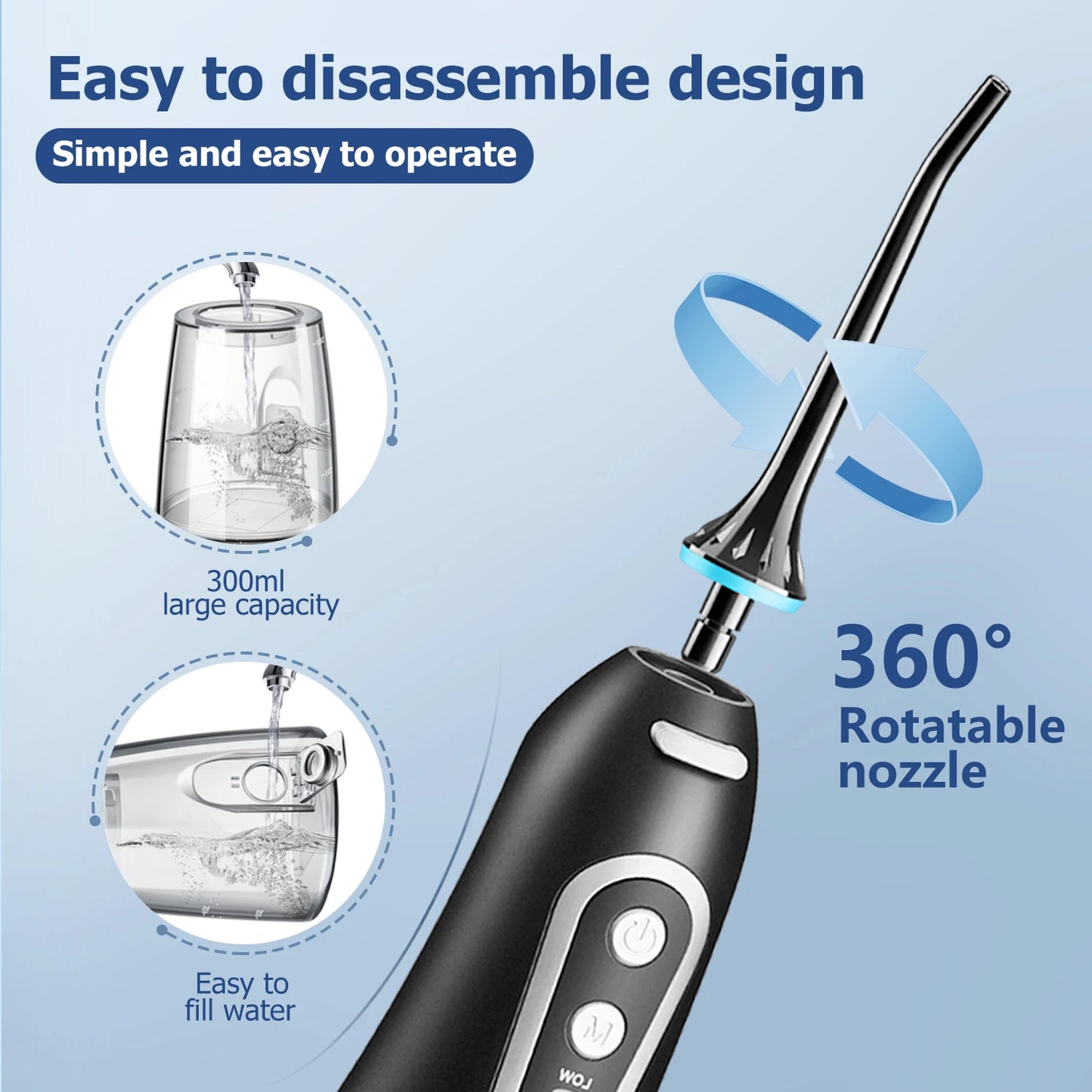 Water Flosser Teeth Cleaning Kit