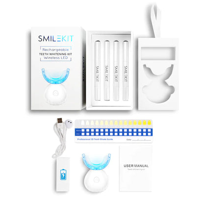 Smart LED Teeth Whitening Kit