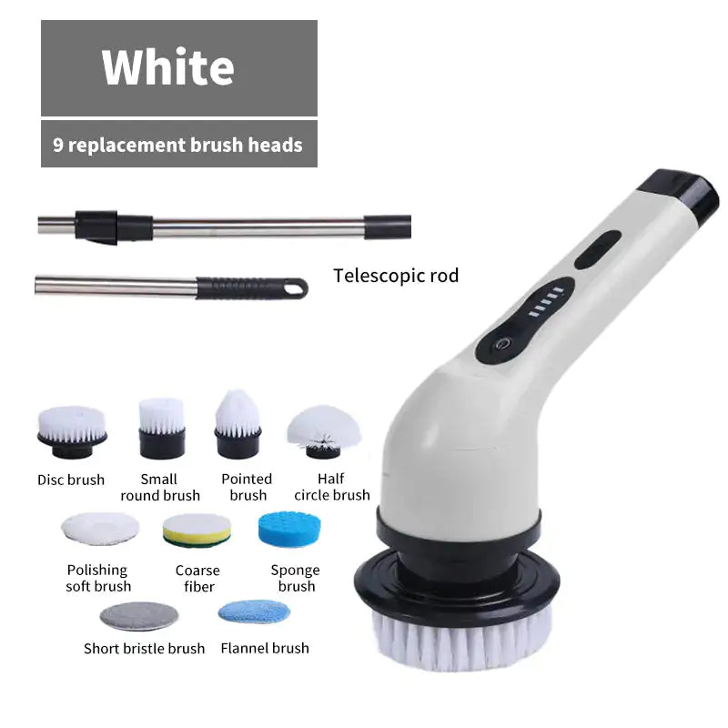 Multi-Functional Wireless Cleaning Brush