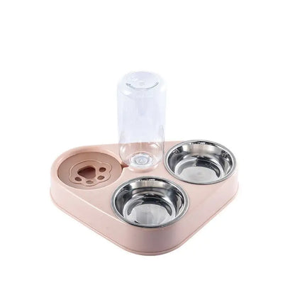 3-in-1 Pet Food-Water Bowl