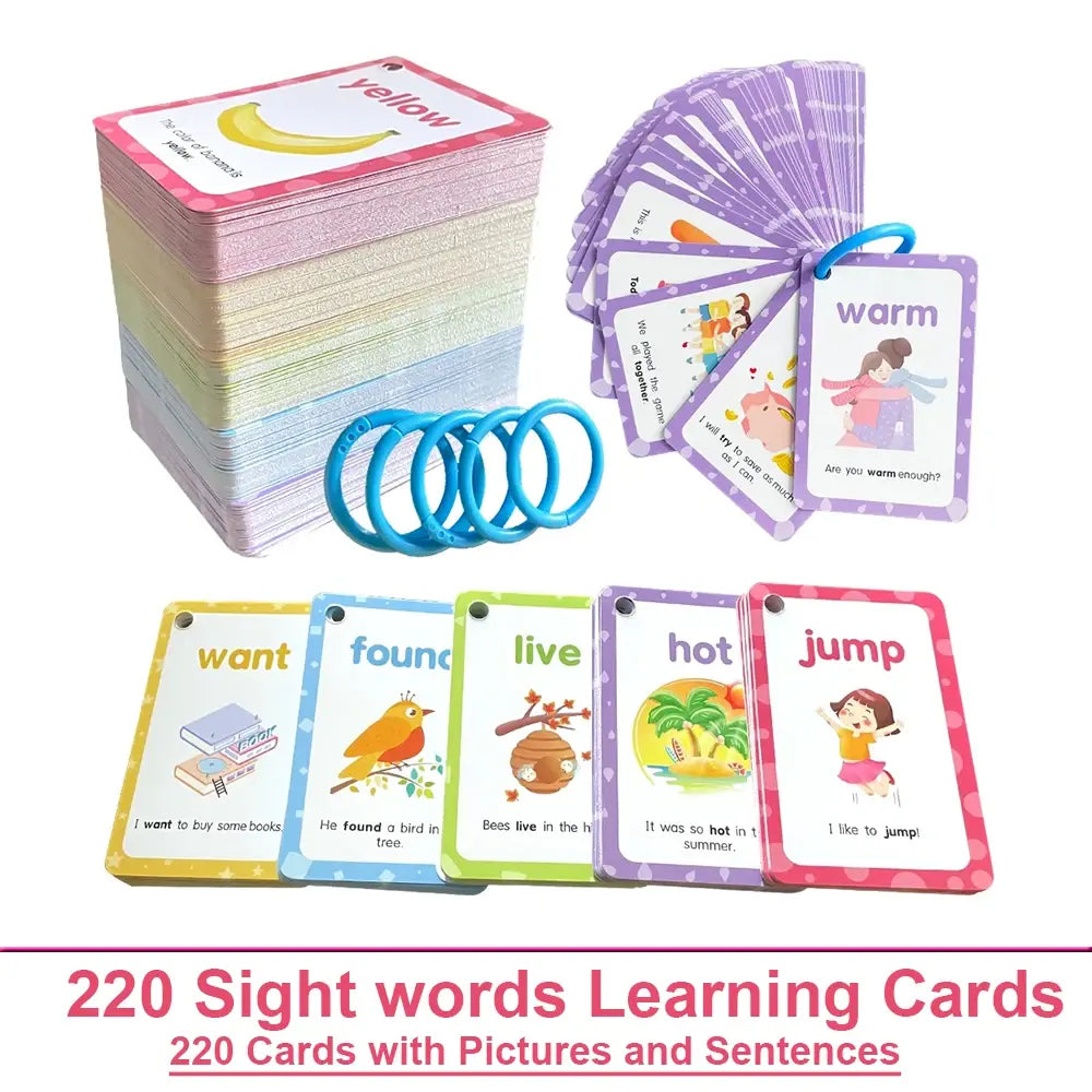 Kids Sight Words Flashcards