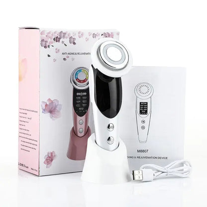 7-in-1 Facial Massager Anti-Aging Therapy