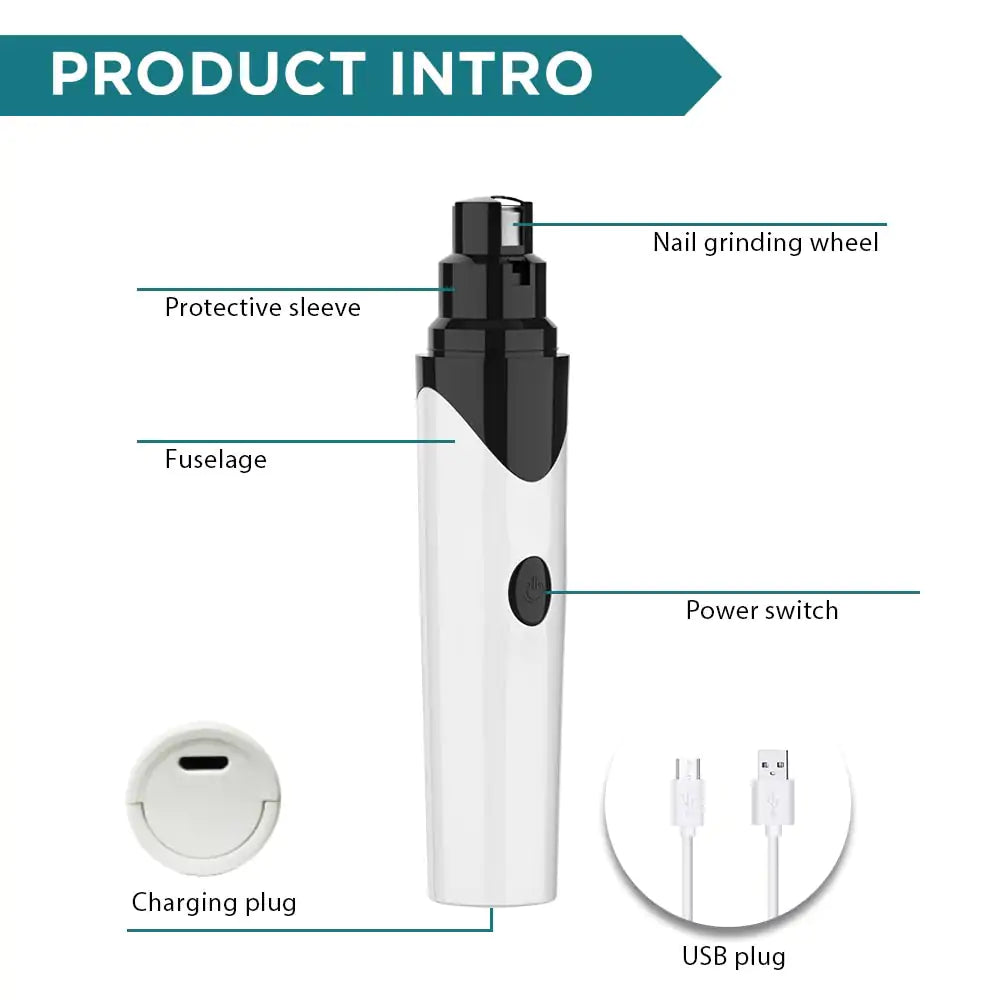 Pet Nail Trimmer and Grinder