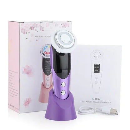 7-in-1 Facial Massager Anti-Aging Therapy