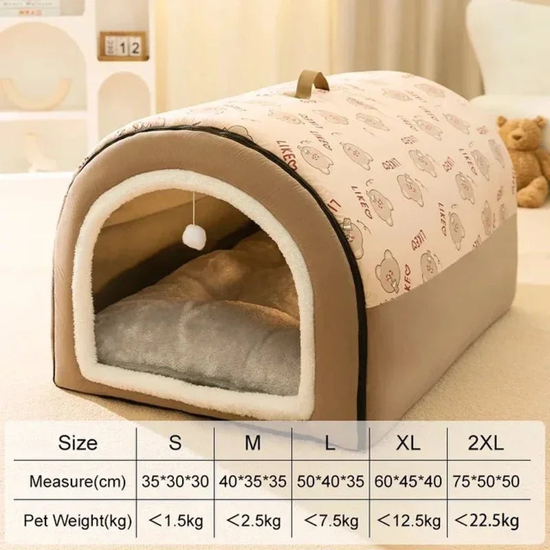 Pet Cave House Bed