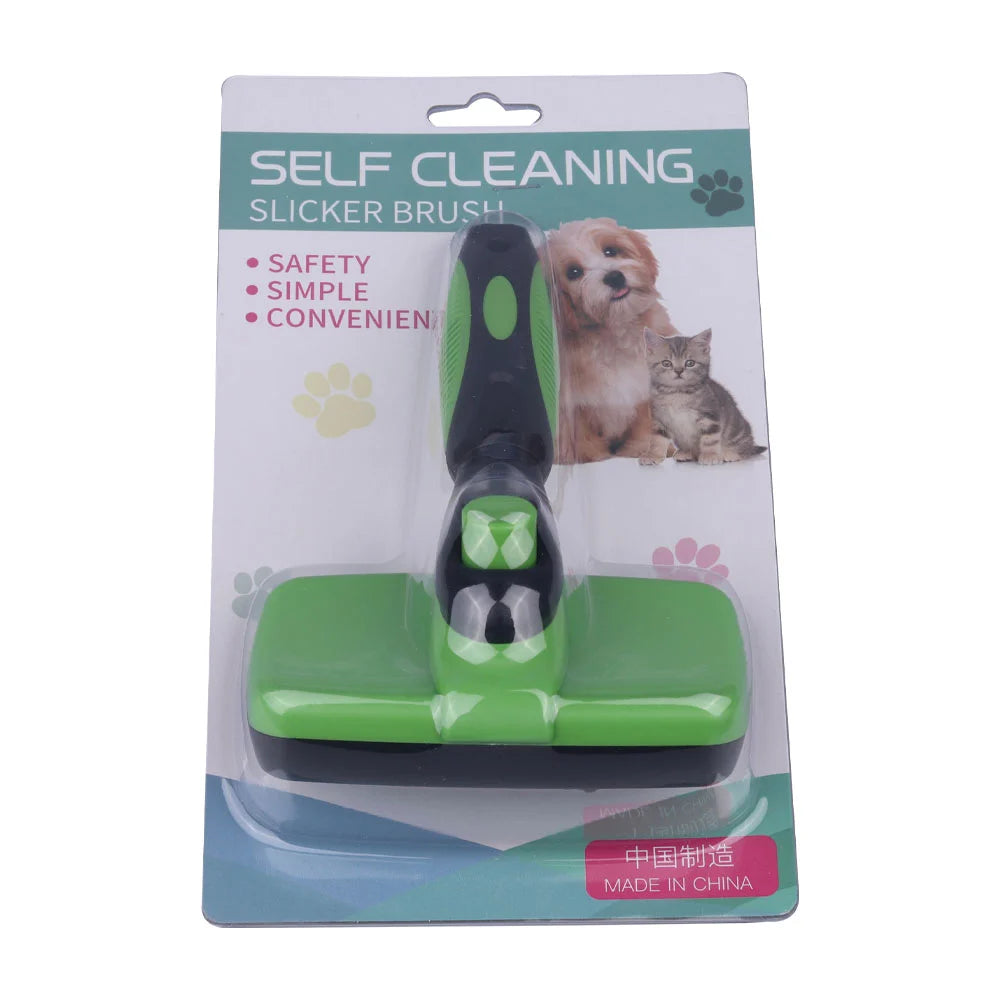 Self-Cleaning Pet Hair Brush