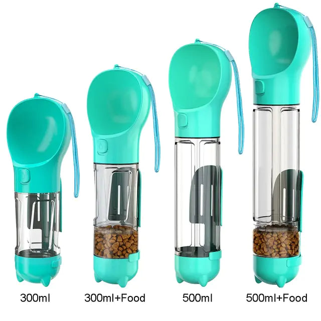 Multi-Functional Food-Water Pet Bottle