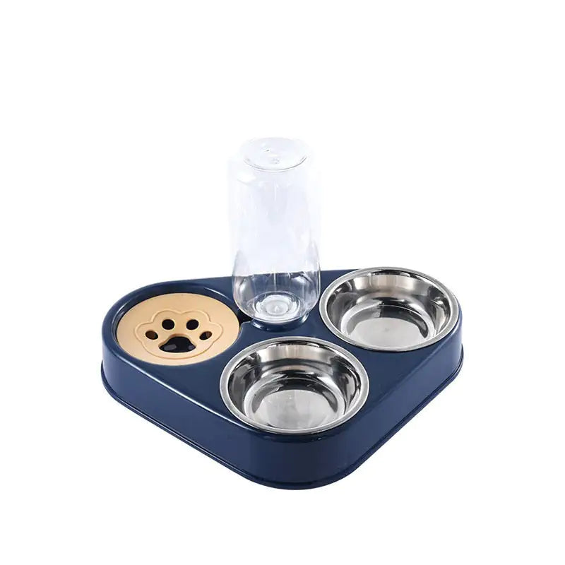 3-in-1 Pet Food-Water Bowl