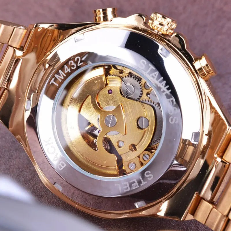 Mens Luxury Automatic Mechanical Watch