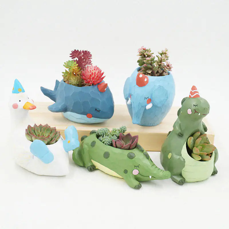 Animals Succulent Plant Pots